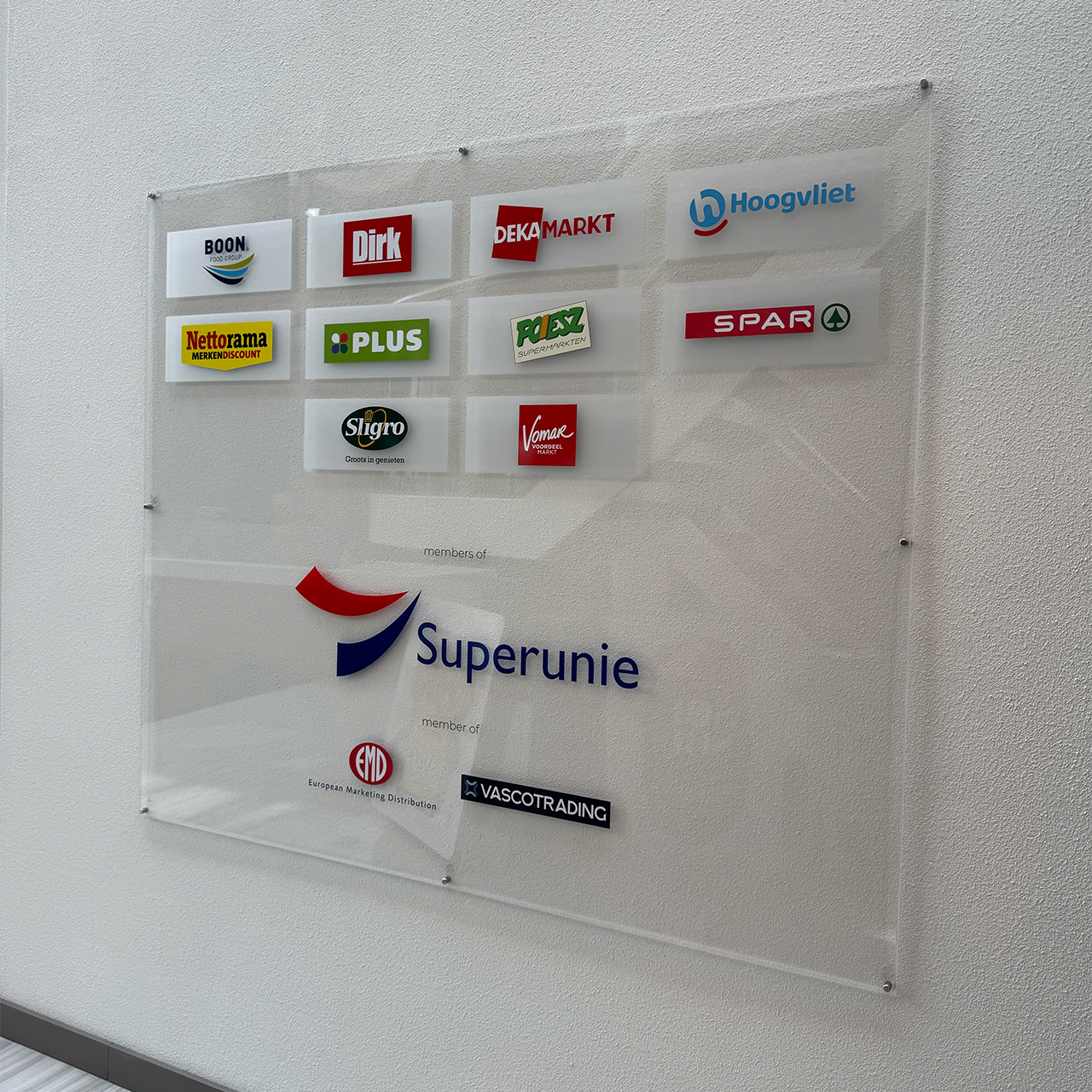 Entreebord Superunie