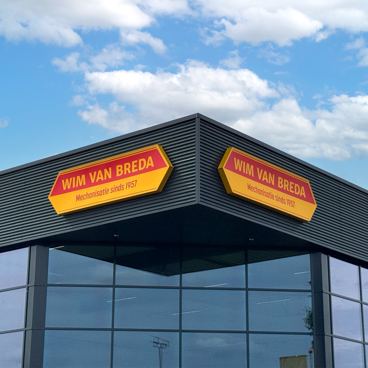 Wim van Breda lichtreclame